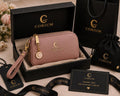 Corium Luxe Leather Wristlet Clutch