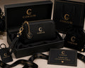 Corium Luxe Leather Wristlet Clutch