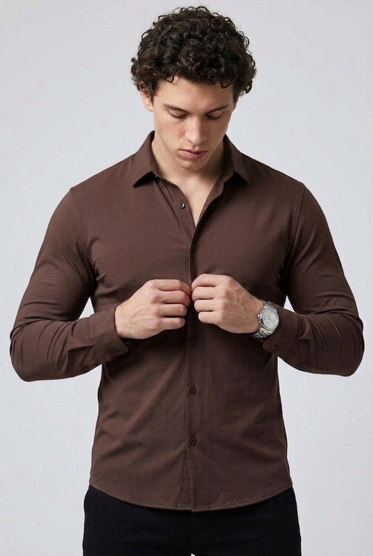 Brown-shirt